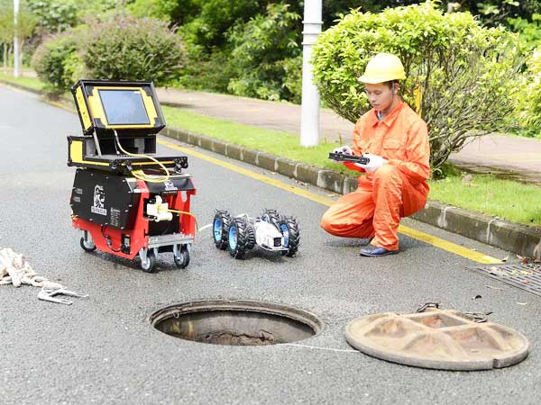 大英管道机器人检测