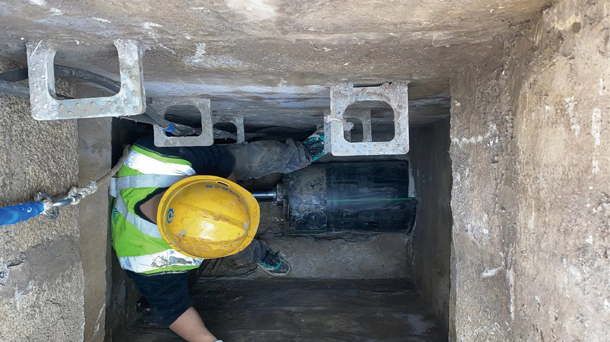 大英HDPE短管内衬法